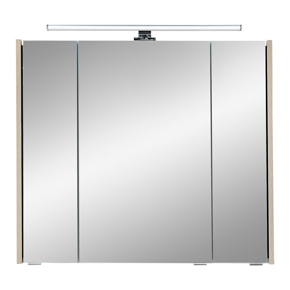 Koupelnová skříňka v dekoru borovice v přírodní barvě 70x80 cm Quickset 393 – Pelipal