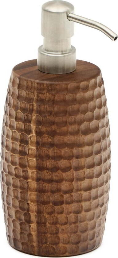 Hnědý dřevěný dávkovač mýdla Fraz – Kave Home