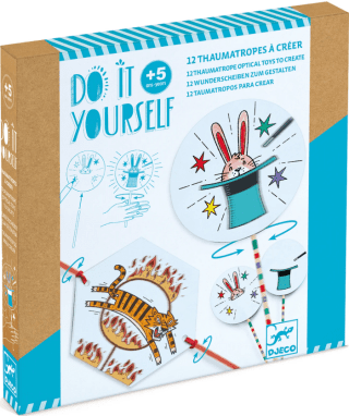 DJECO DIY Thaumatropy Cirkus