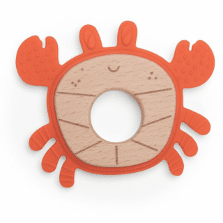 MOULIN ROTY Kousací dřevěný kroužek Krab