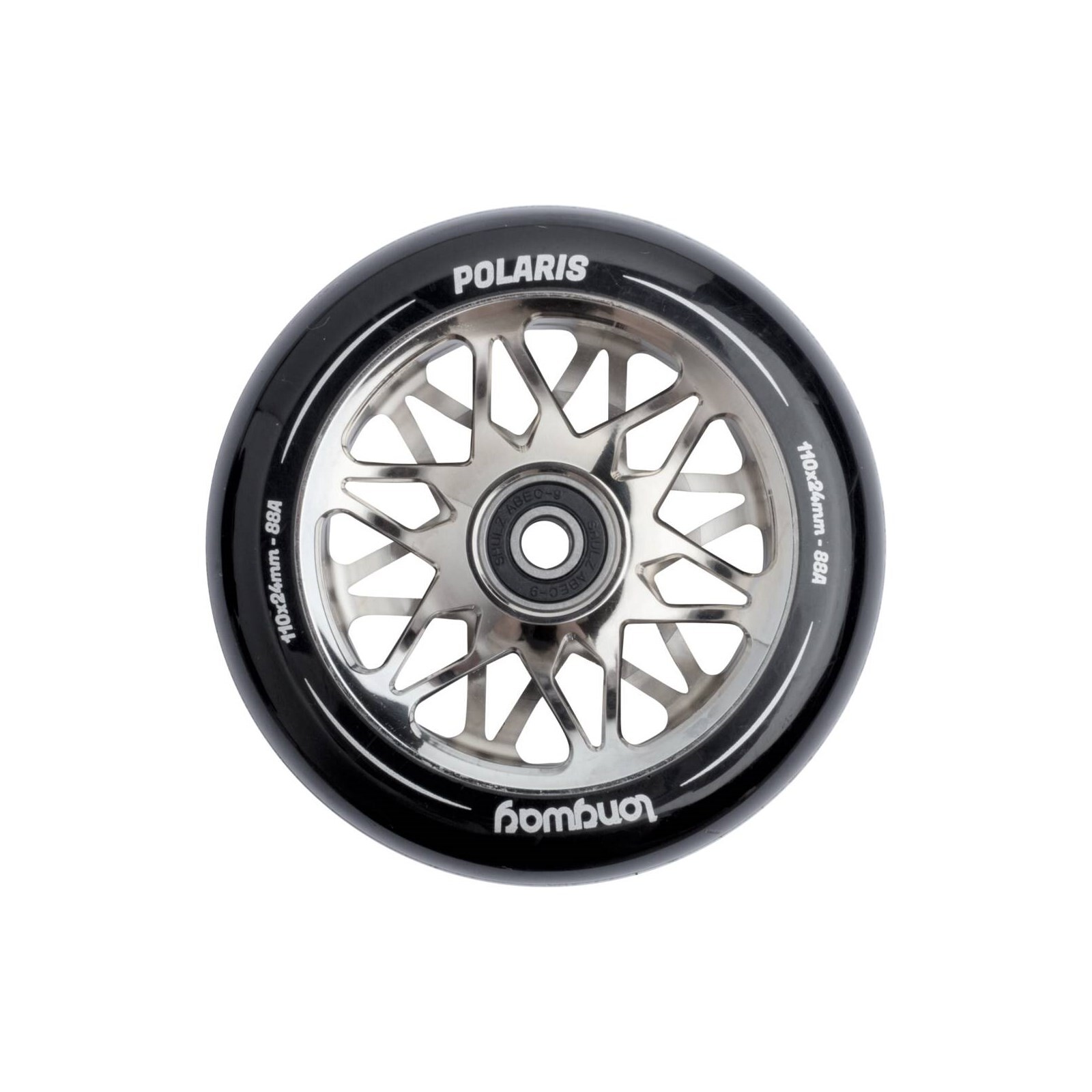 Longway - Polaris Pro 110mm Silver - kolečko na freestyle koloběžku