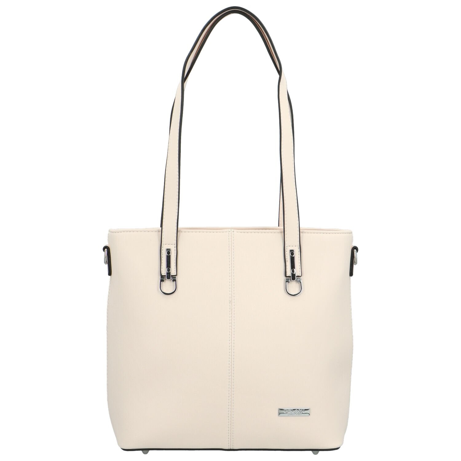 Luxusní dámská kabelka na rameno Delami Royal Class, pudrově růžová