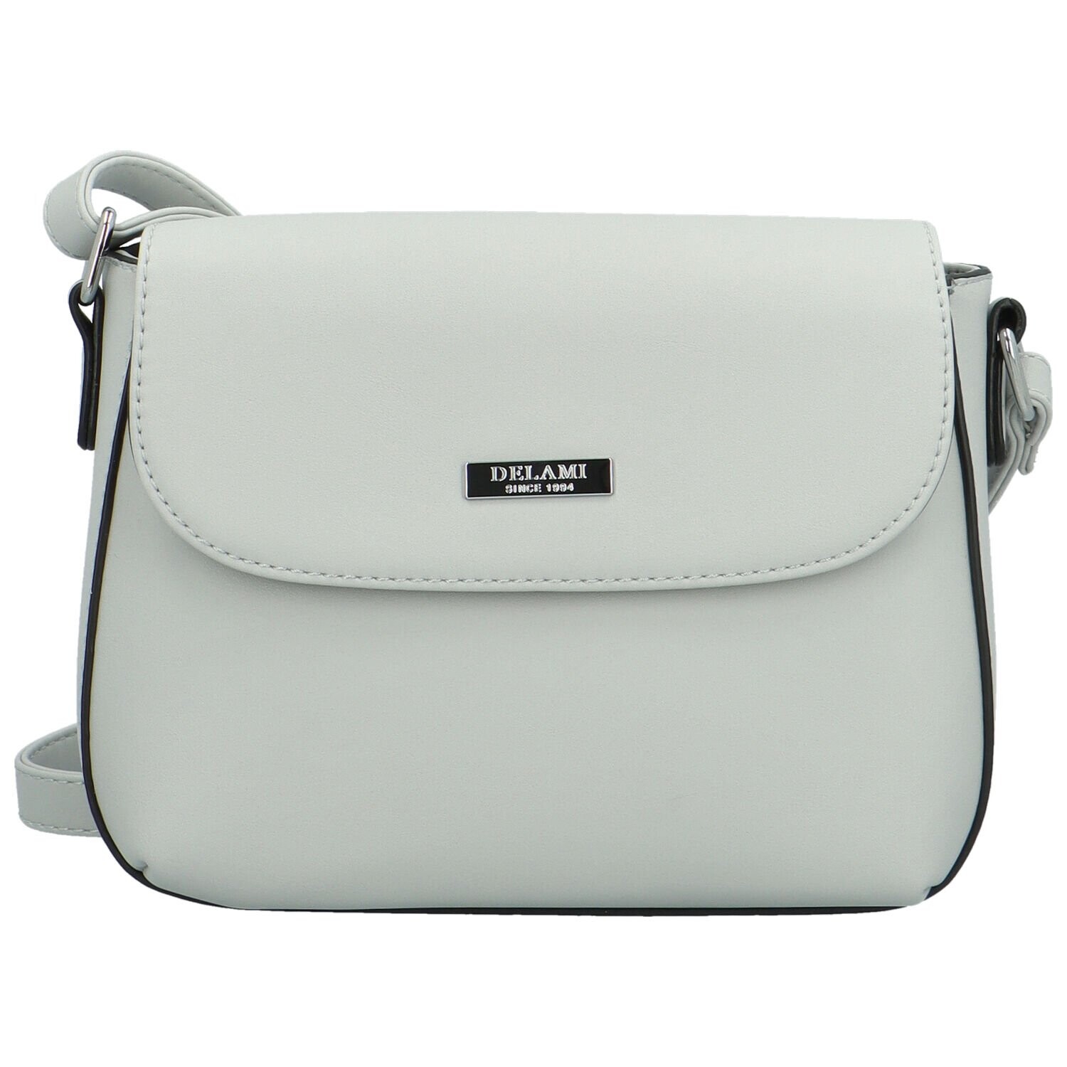 Módní dámská crossbody kabelka Delami Little Mia, světle šedá