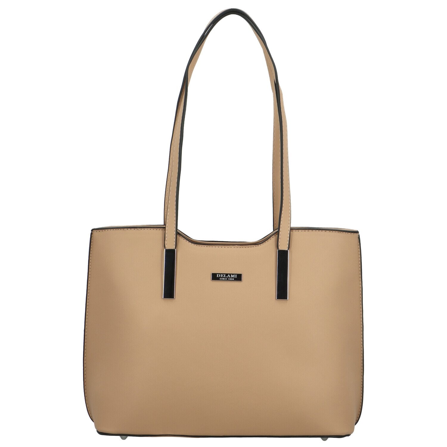 Stylová dámská kabelka na rameno Delami Velvet Aura, béžová