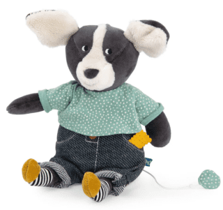 MOULIN ROTY Hrací pejsek Puce & Pilou