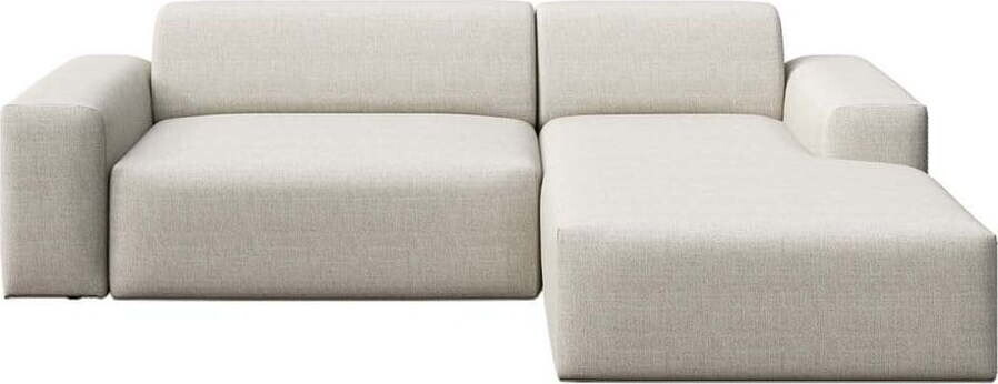 Béžová rohová pohovka (pravý roh/s lenoškou) Villet – Rodier