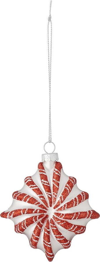 Skleněná vánoční ozdoba 9 cm Candy – Bloomingville