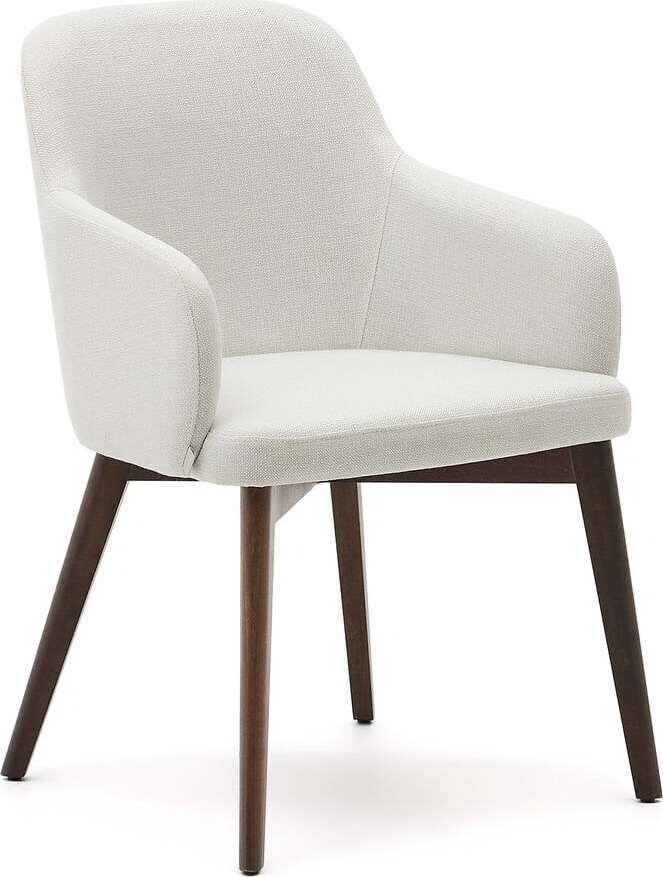 Krémová jídelní židle Nelida – Kave Home