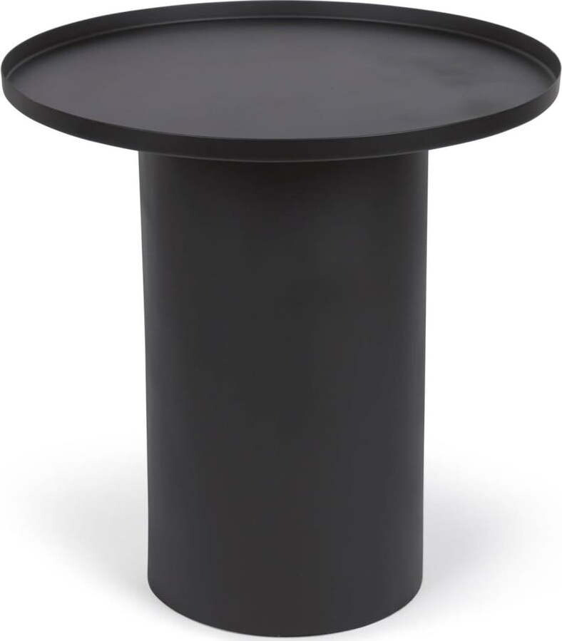 Kovový kulatý odkládací stolek ø 45 cm Fleksa – Kave Home