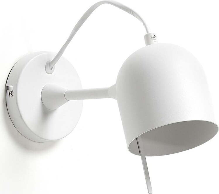 Bílé nástěnné svítidlo Lucilla – Kave Home