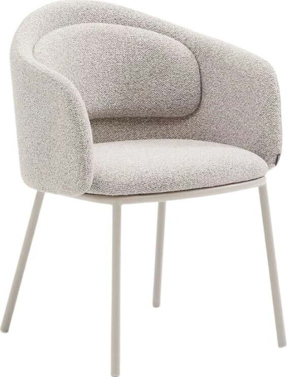 Jídelní židle šedobéžová Minda – Kave Home