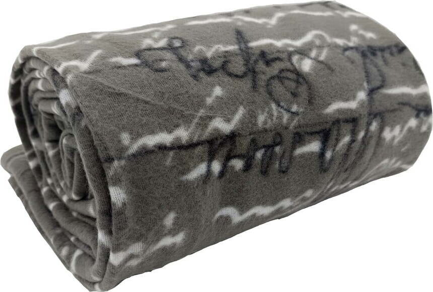 Šedá fleecová deka 150x200 cm Postcard – JAHU collections
