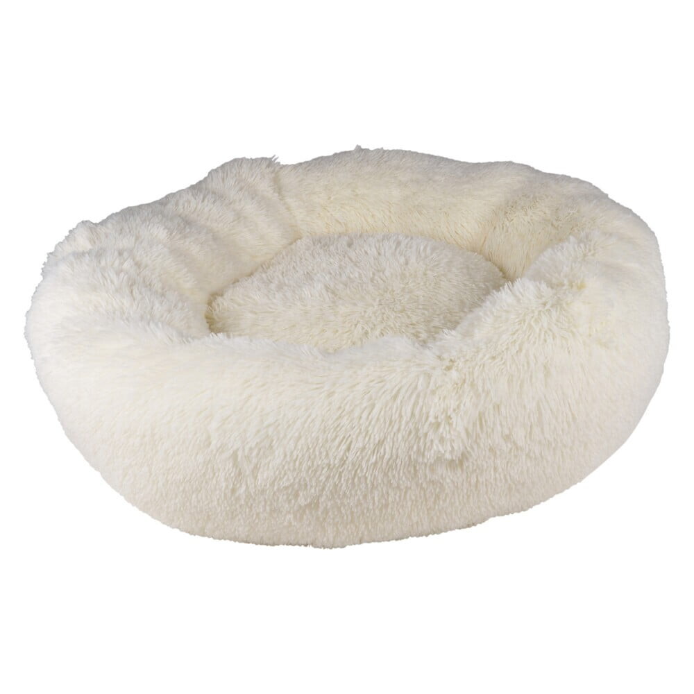 Krémový pelíšek pro psa ø 75 cm Fluffy – Love Story