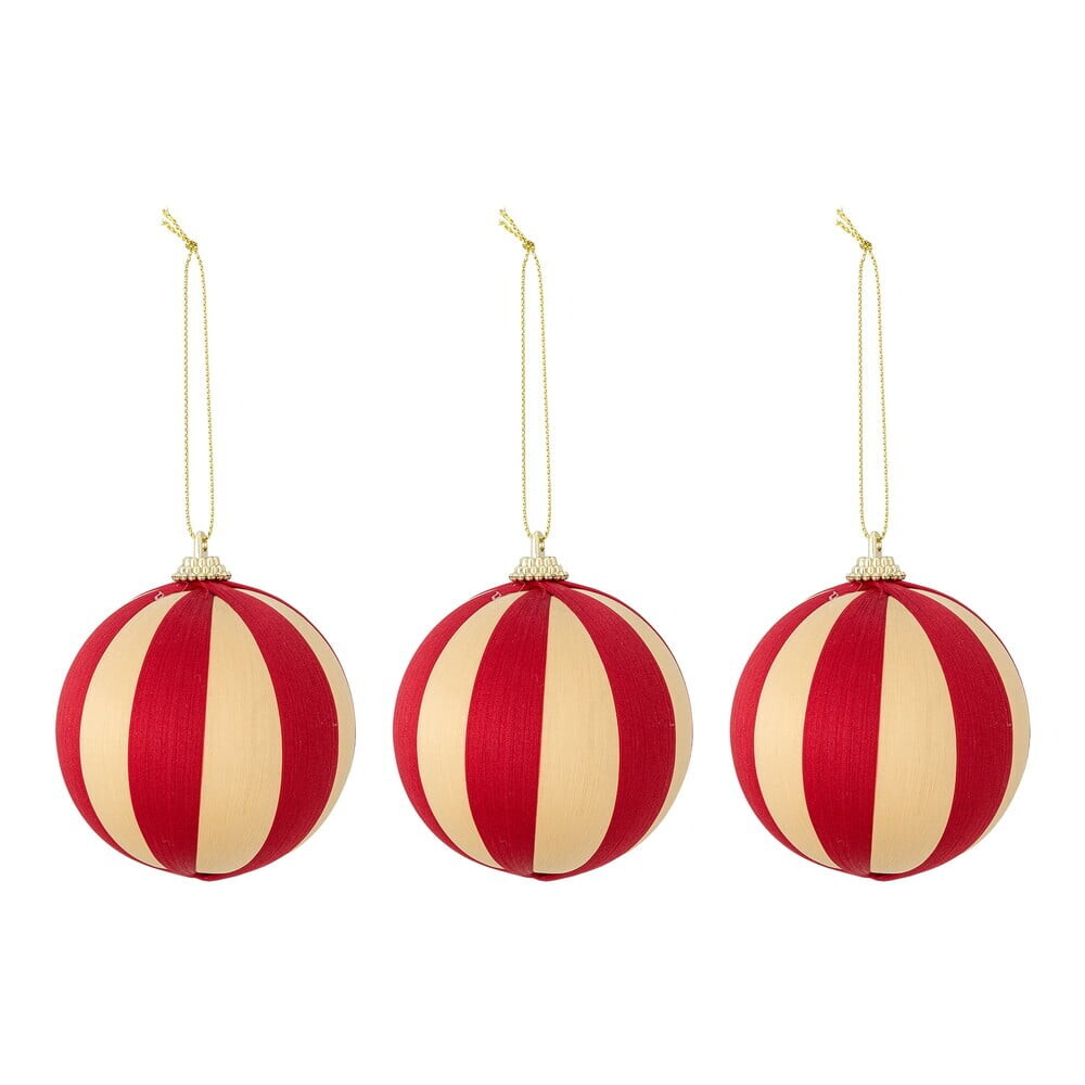 Vánoční koule v sadě 3 ks ø 8 cm Wynn – Bloomingville