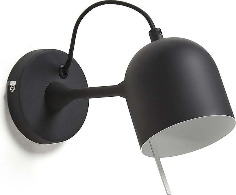 Černé nástěnné svítidlo Lucilla – Kave Home