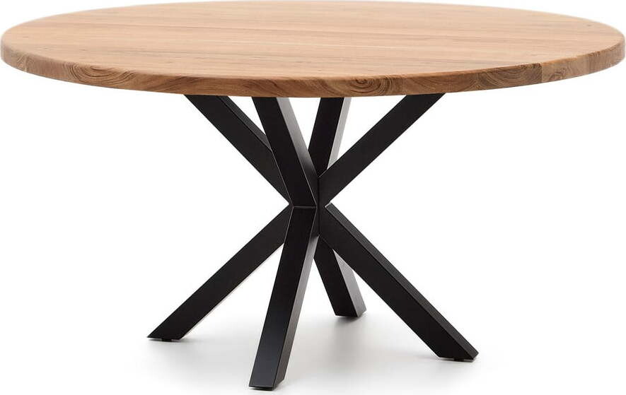 Jídelní stůl s deskou z akácie ø 150 cm Argo – Kave Home
