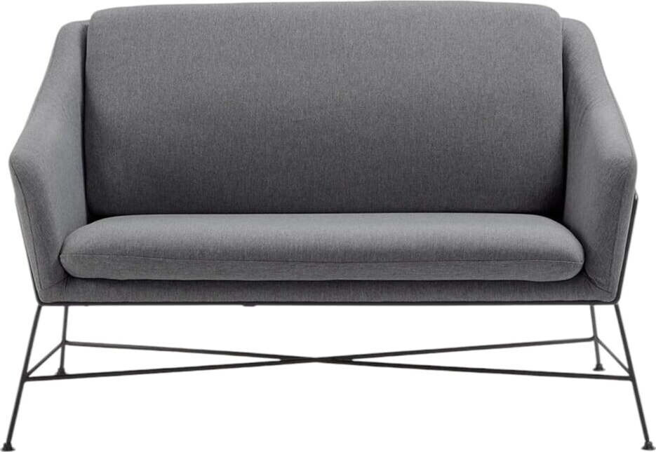 Šedá pohovka 128 cm Brida – Kave Home