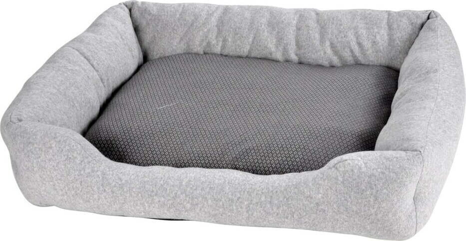 Světle šedý pelíšek pro psa 50x38 cm Graphene – Love Story