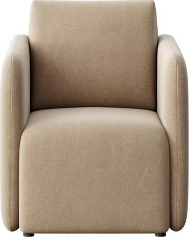 Světle hnědé sametové křeslo Chaum – Rodier