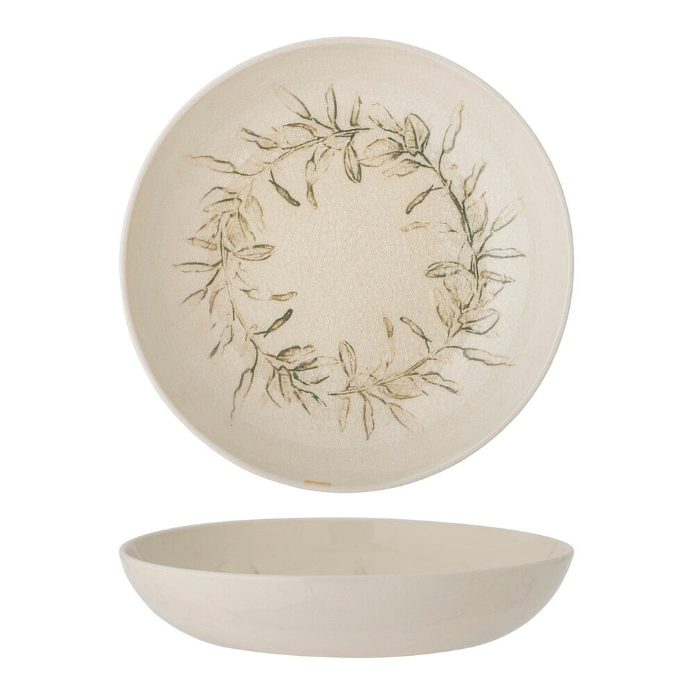 Krémová miska s vánočním motivem z kameniny 450 ml Hollie – Bloomingville