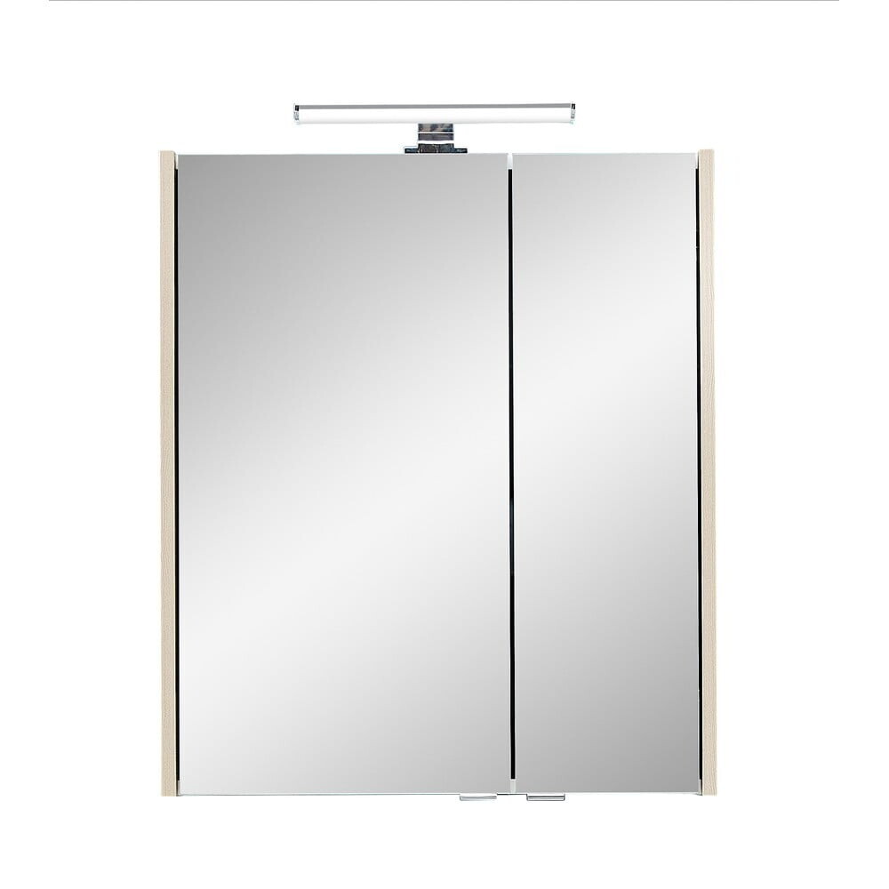 Koupelnová skříňka v dekoru borovice v přírodní barvě 70x60 cm Quickset 393 – Pelipal