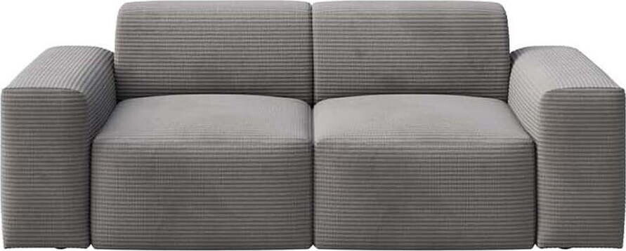 Šedá manšestrová pohovka 205 cm Villet – Rodier