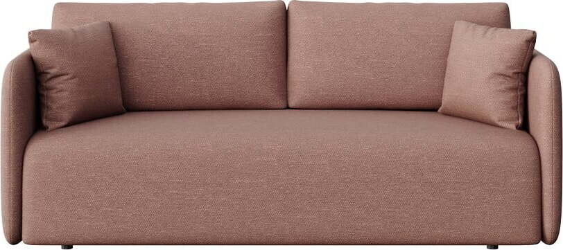 Růžová rozkládací pohovka 220 cm Chaum – Rodier