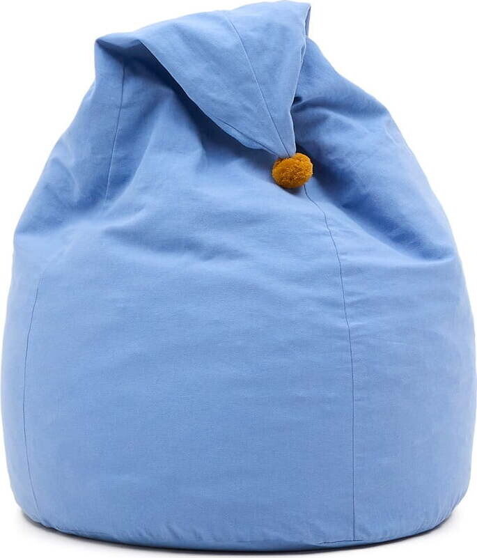 Modrý dětský sedací vak Olvi – Kave Home