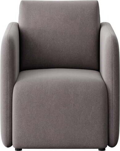 Šedé sametové křeslo Chaum – Rodier