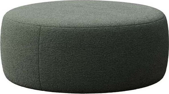 Zelená podnožka z textilie bouclé Monce – Rodier