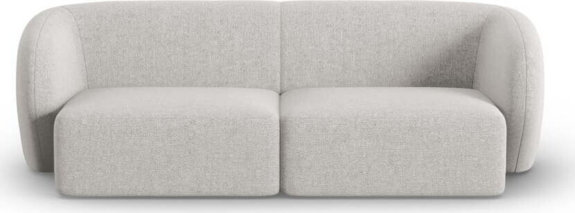 Světle šedá žinylková pohovka 188 cm Paolo – Milo Casa