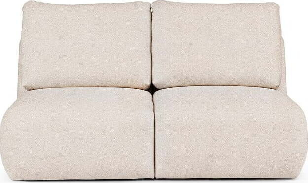 Krémová pohovka z textilie bouclé 164 cm Mirel – Rodier