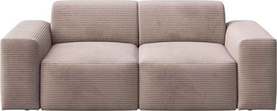 Béžová manšestrová pohovka 205 cm Villet – Rodier