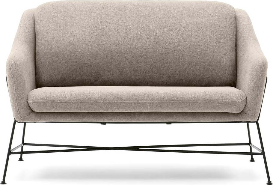 Béžová pohovka 128 cm Brida – Kave Home