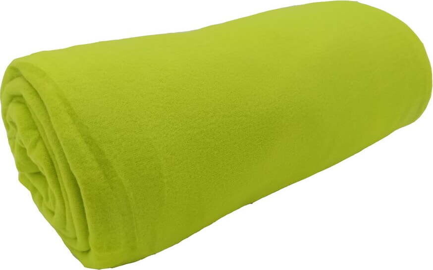 Světle zelená fleecová deka 150x200 cm Plain – JAHU collections