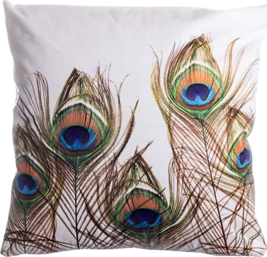Dekorační polštář 45x45 cm Peacock Feathers – JAHU collections