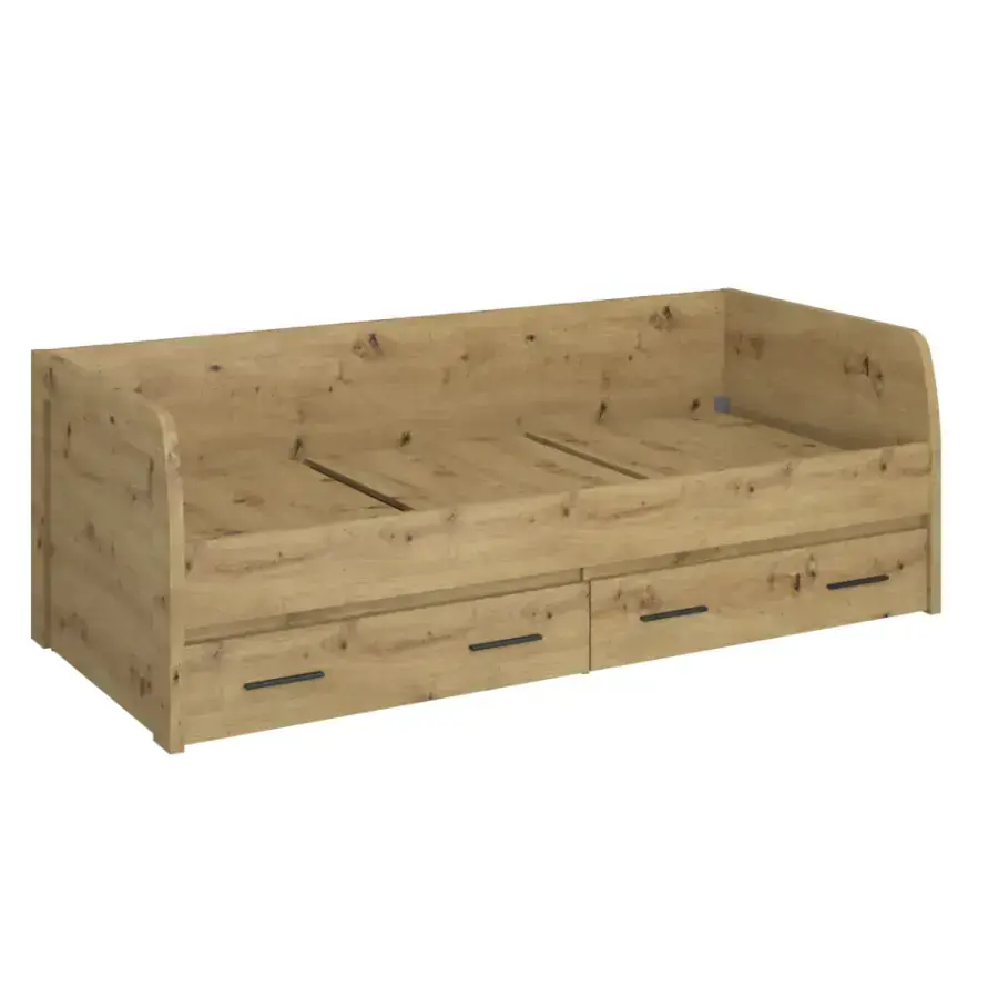 Tempo Kondela Postel 2S AIRON - 90x200, dub artisan