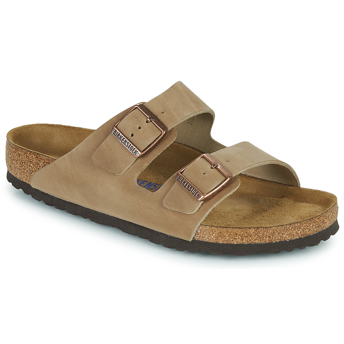 BIRKENSTOCK  Arizona Soft Footbed  Hnědá