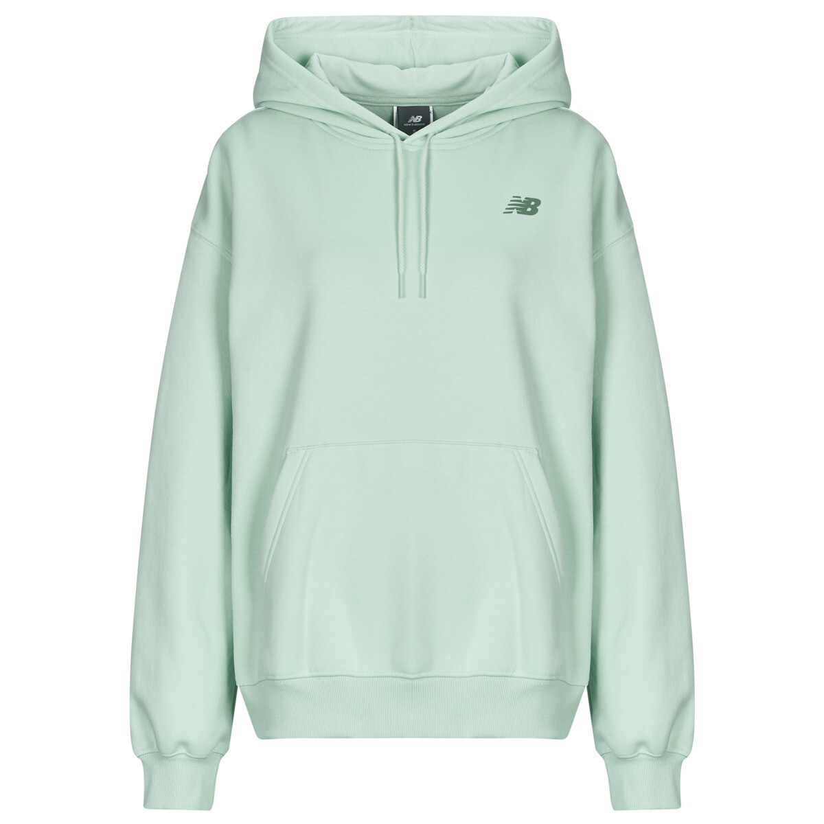 New Balance  Athletics Club OH Hoodie  Zelená