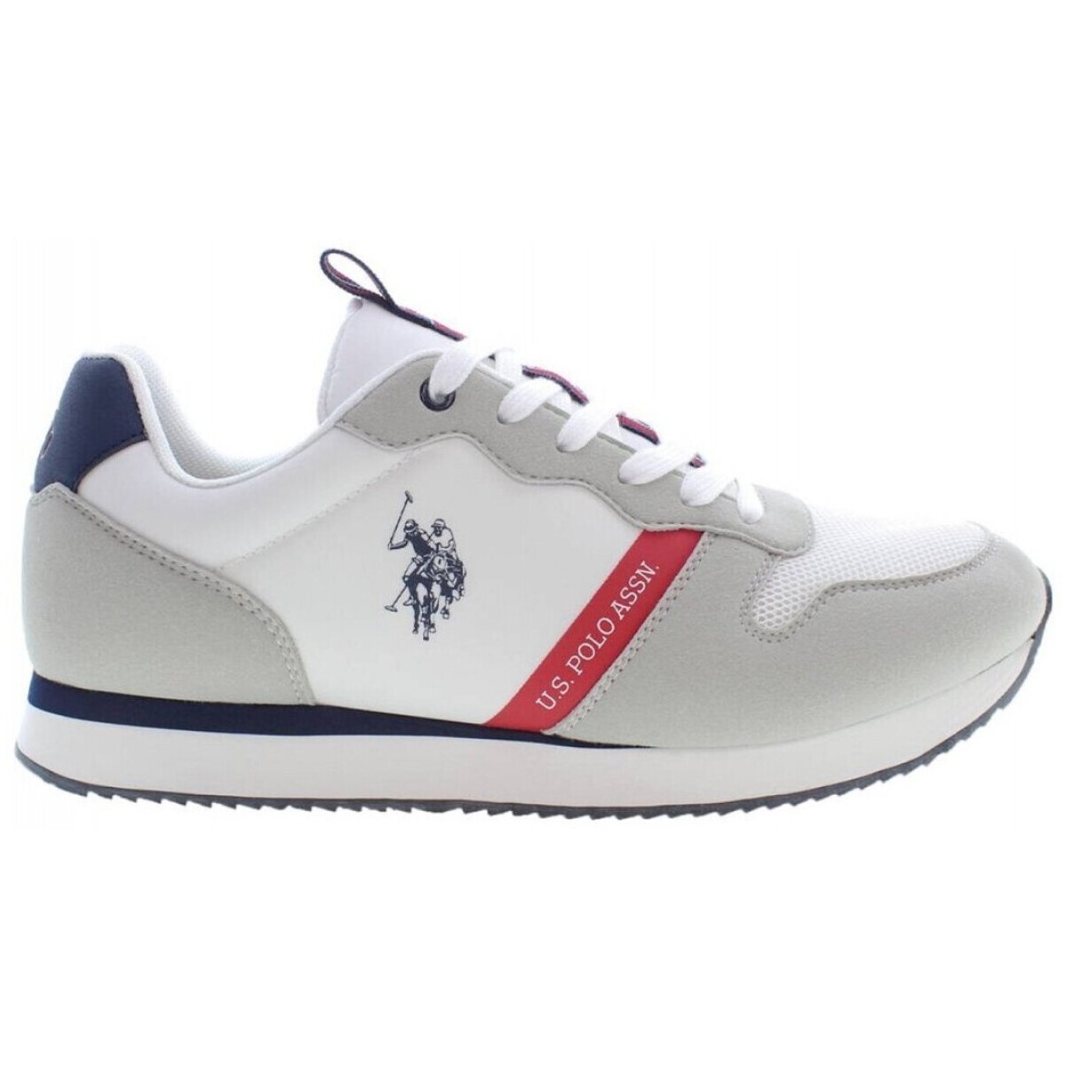 U.S Polo Assn.  NOBIL009M3TH1_BIANCO_WHI  Bílá