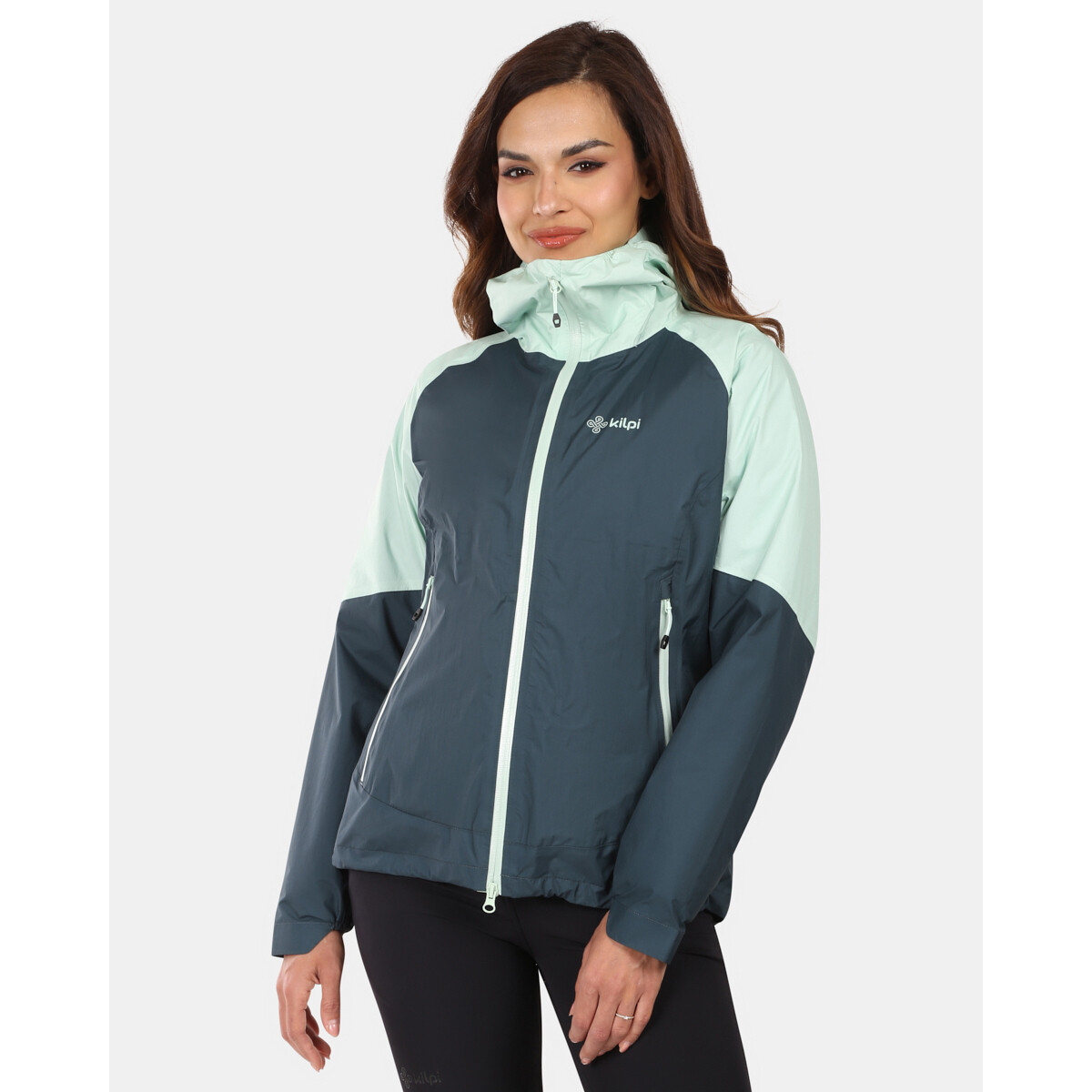 Kilpi  Dámská nepromokavá bunda  HURRICANE-W  Zelená