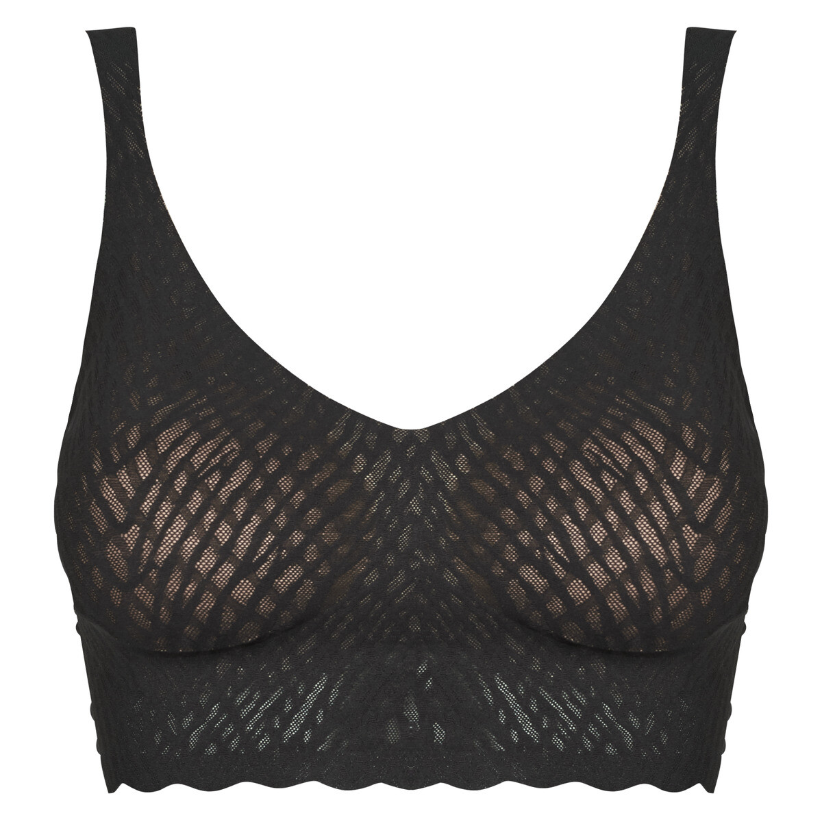Sloggi   ZERO Feel Bliss Bralette  Černá