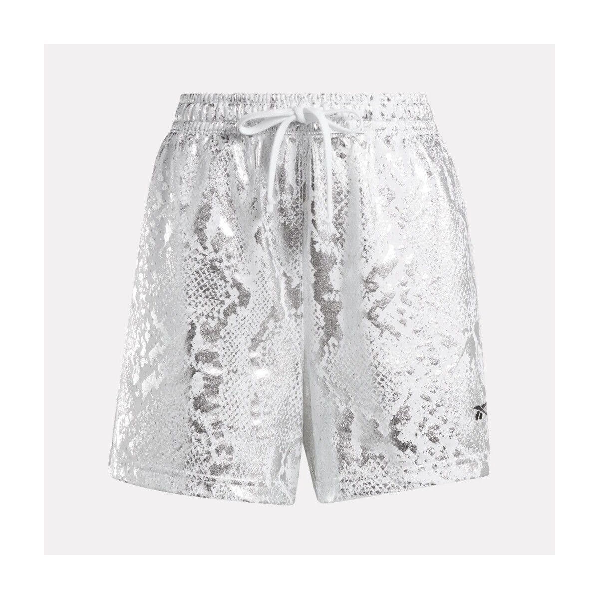 Reebok Sport  WOMENS B-BALL OFF-COURT ALLOVER PRINT SHORTS 5  Bílá