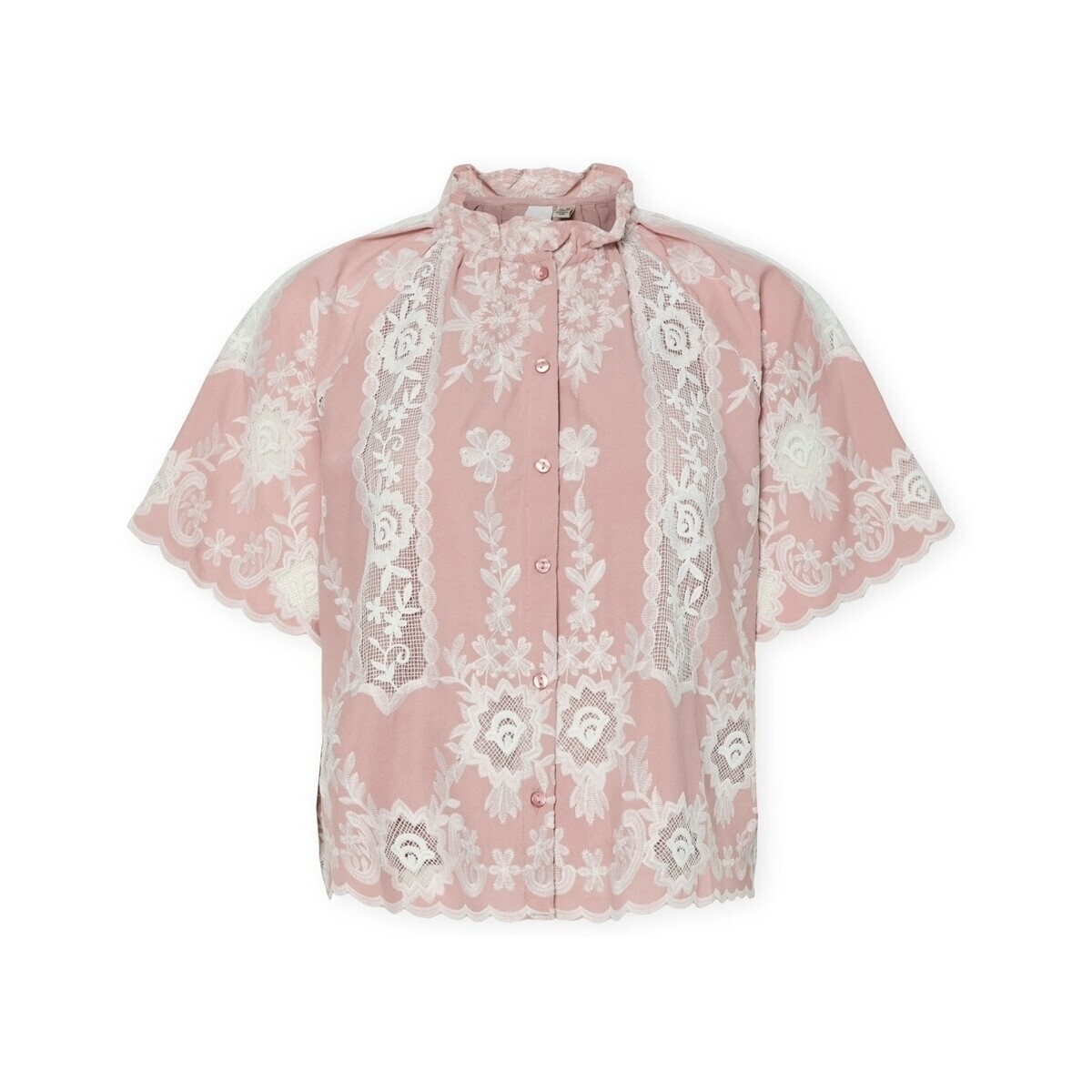 Y.a.s  YAS Emina Shirt - Zephyr  Růžová