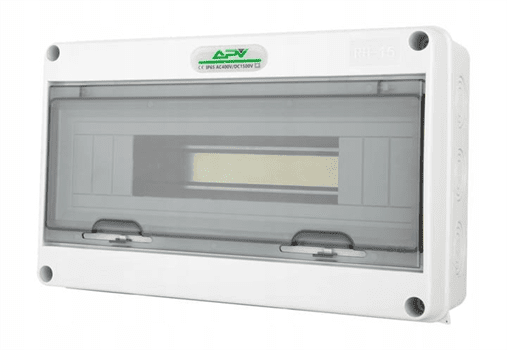 Elektroinstalační rozvaděč Adelid APV-RH-15, 1x15M IP65, IK08