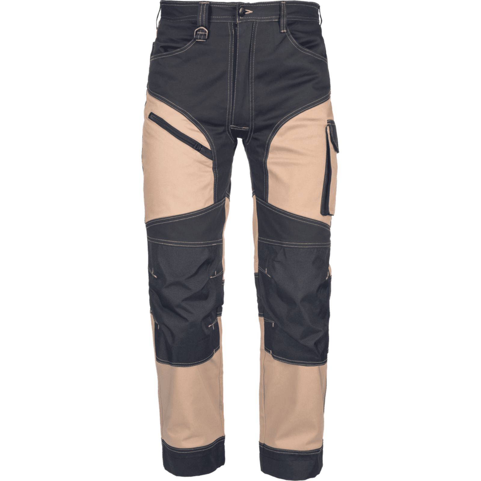 Cerva KEILOR STRETCH pánské Kalhoty pracovní do pasu béžová 46