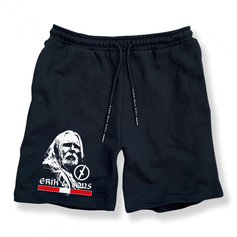 Kraťasy Erik and Sons Larsen - černé, M