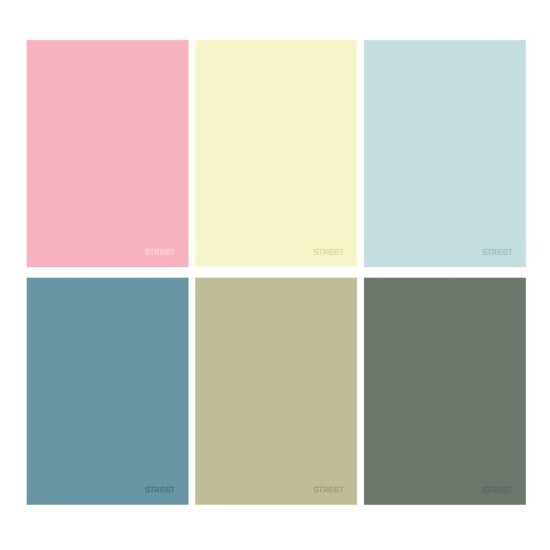 Zet servis Školní sešit 554 - Colours - A5, linkovaný, 54 listů