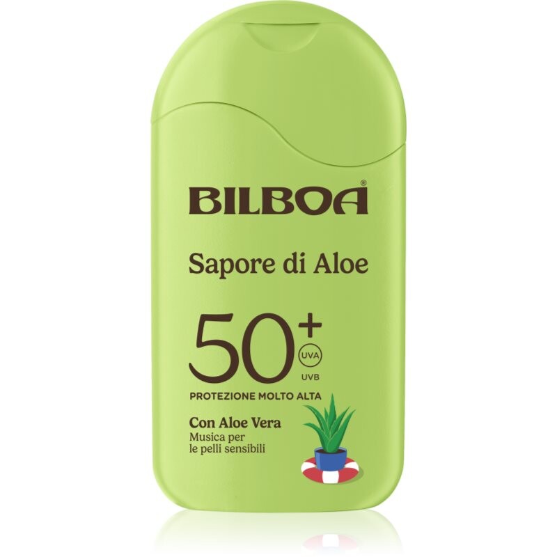 Bilboa Sapore di Aloe Latte opalovací mléko s aloe vera SPF 50+ 200 ml