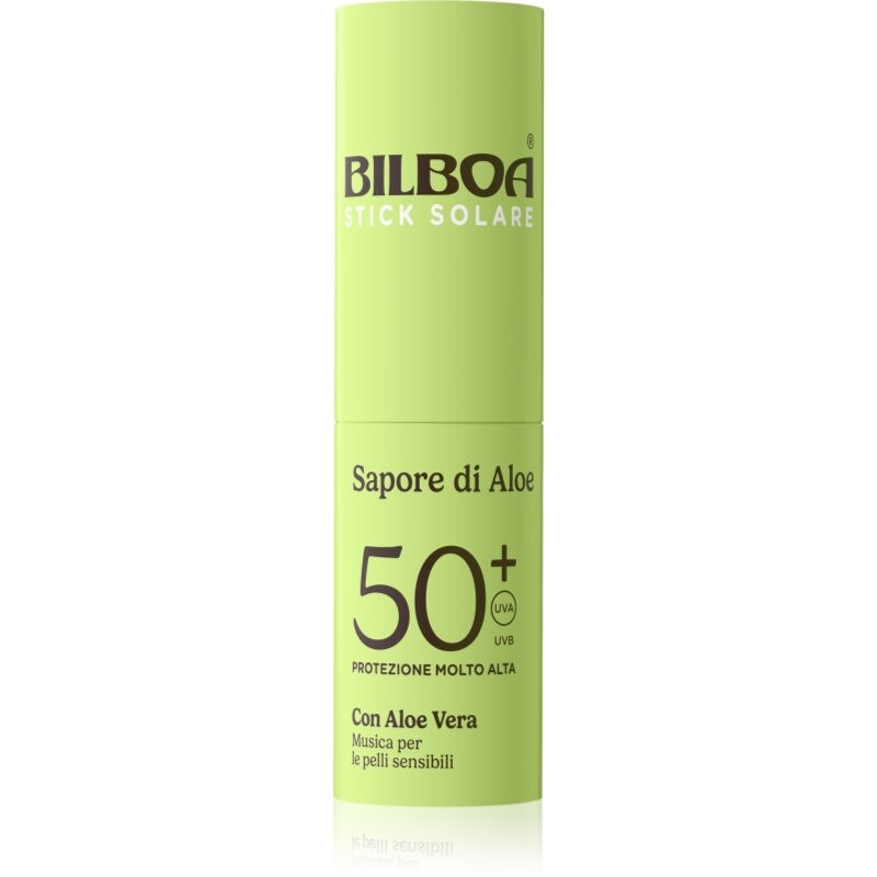 Bilboa Sapore di Aloe Stick opalovací krém v tyčince s aloe vera SPF 50+ 10 ml